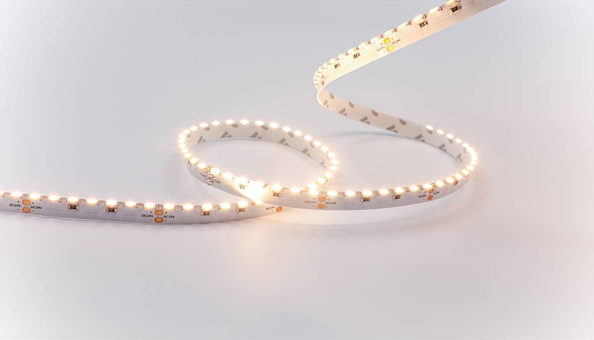 LED strips med sidelys, 9,6 W/m