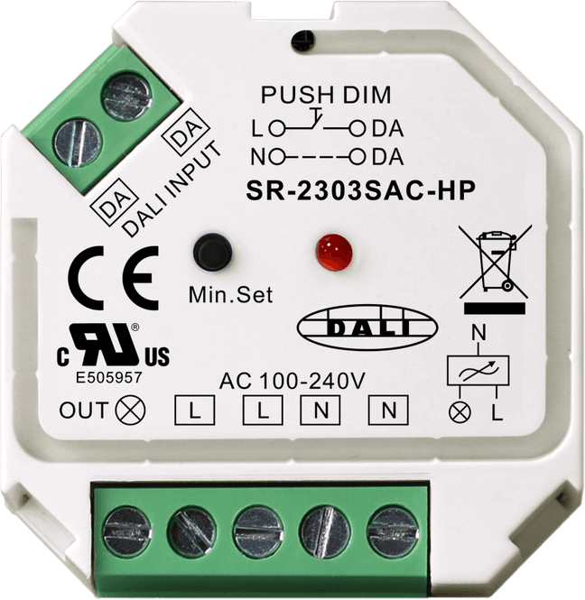 Hovedbilde DALI dimmepille for triac ...