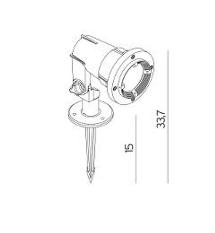Norlys Sande 1593 Spot 7W LED Grafitt