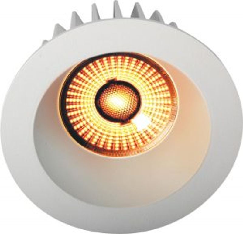 Juno Soft Cob+ 10W WarmDim Matt Hvit Ip44