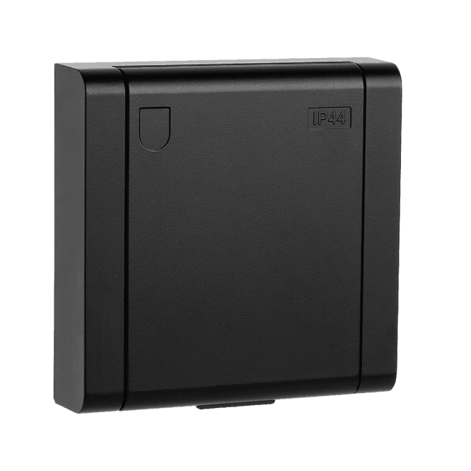 Hovedbilde Sg Stikk innfelt Sort IP44 ...