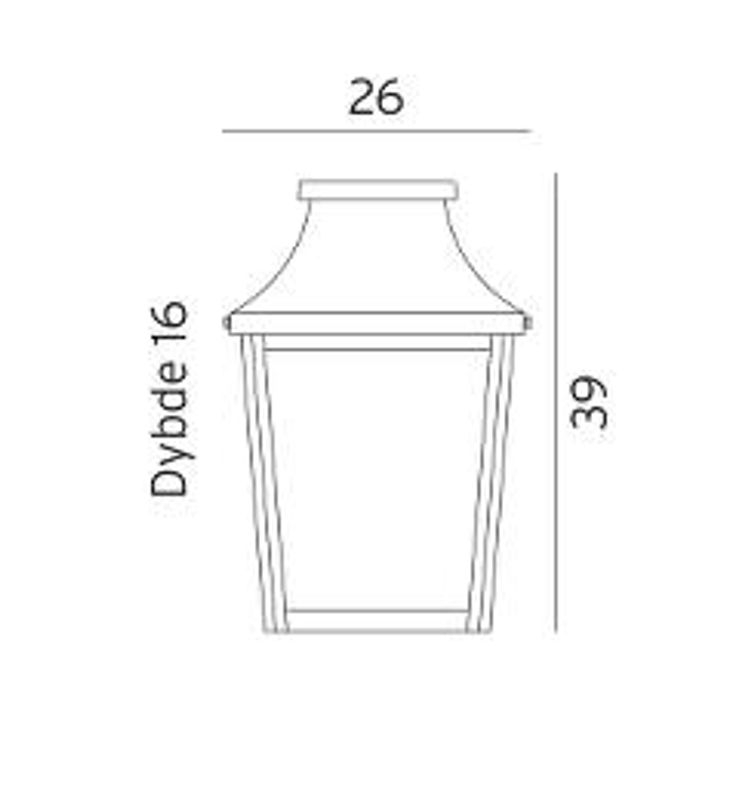 Norlys Chelsea 963 E27 Kobber
