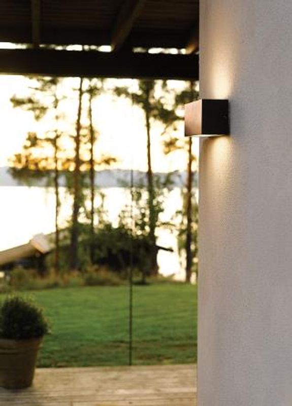 Norlys Asker 1300 Big 8,5W LED Opp/Nedlys Grafitt