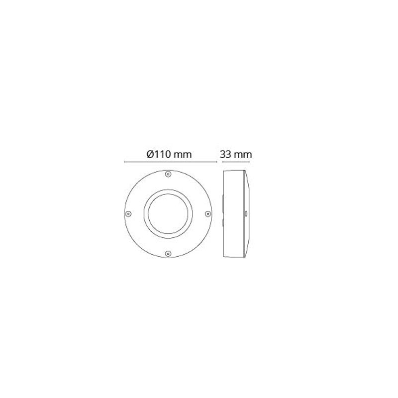 Sg Callisto Hvit 210lm 3000K Ra>80 Faseavsnitt