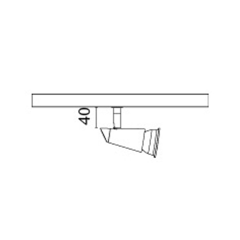 Sg ZIP SPOT HVIT 6W LED