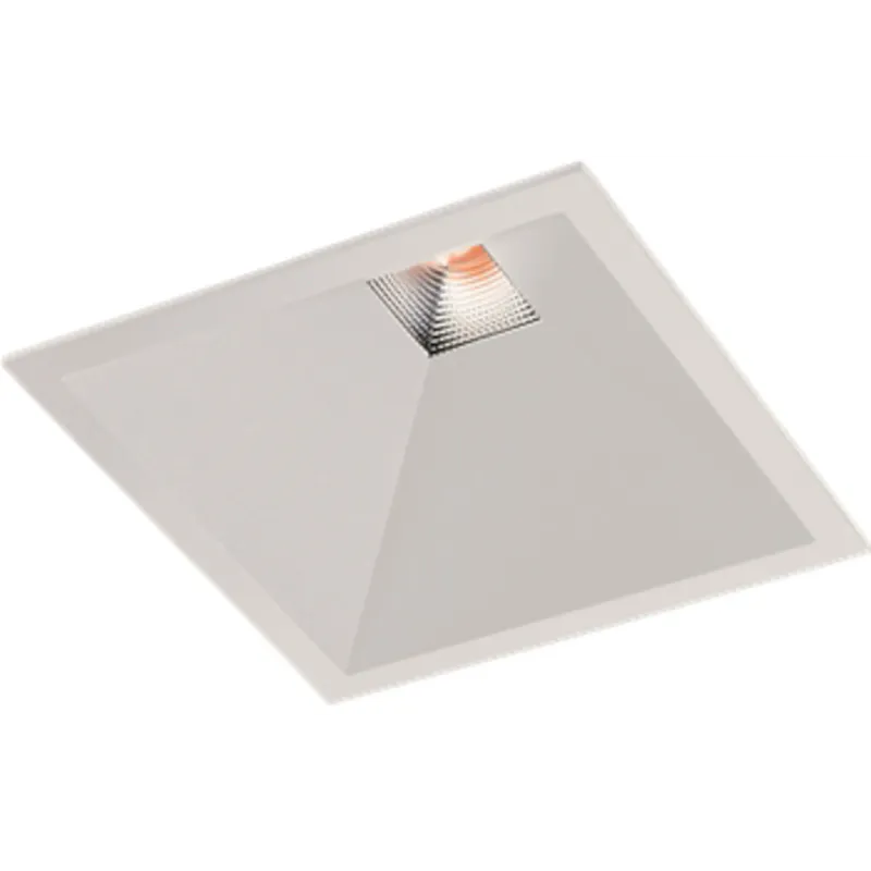 Sg Soft Square Hvit 900lm 2700K Ra 98 Faseavsnitt 12W LED