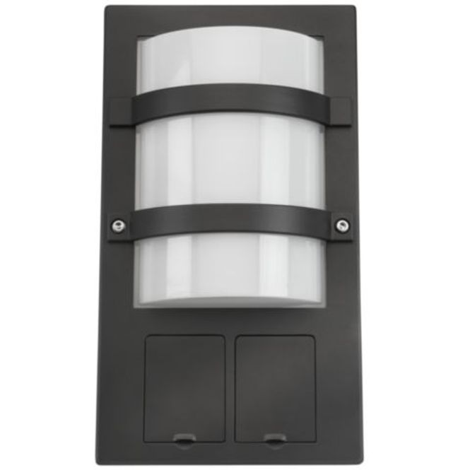 Hovedbilde Sg Trio Socket Grafitt m/ 2 x ...