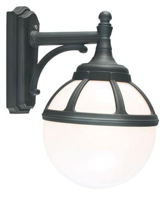 Norlys BOLOGNA 311 sort vegglampe / utelampe