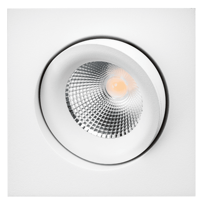 Sg Junistar Square Lux Hvit 7W LED 2700K Ra 98