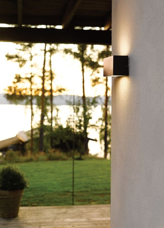 Norlys Asker 1720 Vegglampe Opp/Nedlys 8,5W LED Hvit