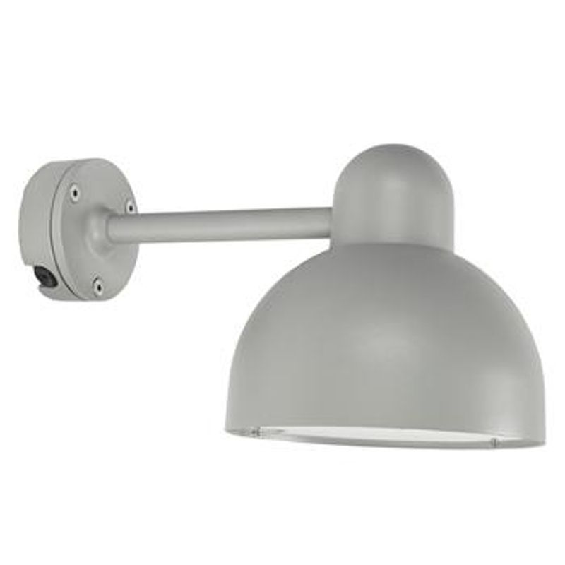 Norlys Koster 1912 Vegglampe 17,5W LED m/rett arm Aluminium