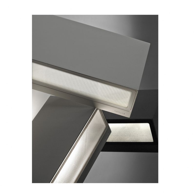 Norlys Asker 1720 Vegglampe Opp/Nedlys 8,5W LED Aluminium